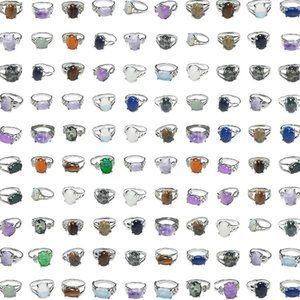 100 Rings Great for Resale.  Mixed Designs and Styles